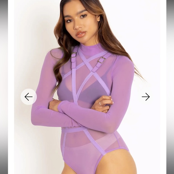 Blackmilk Lilic Light Magic Bodysuit NEW - Picture 4 of 8